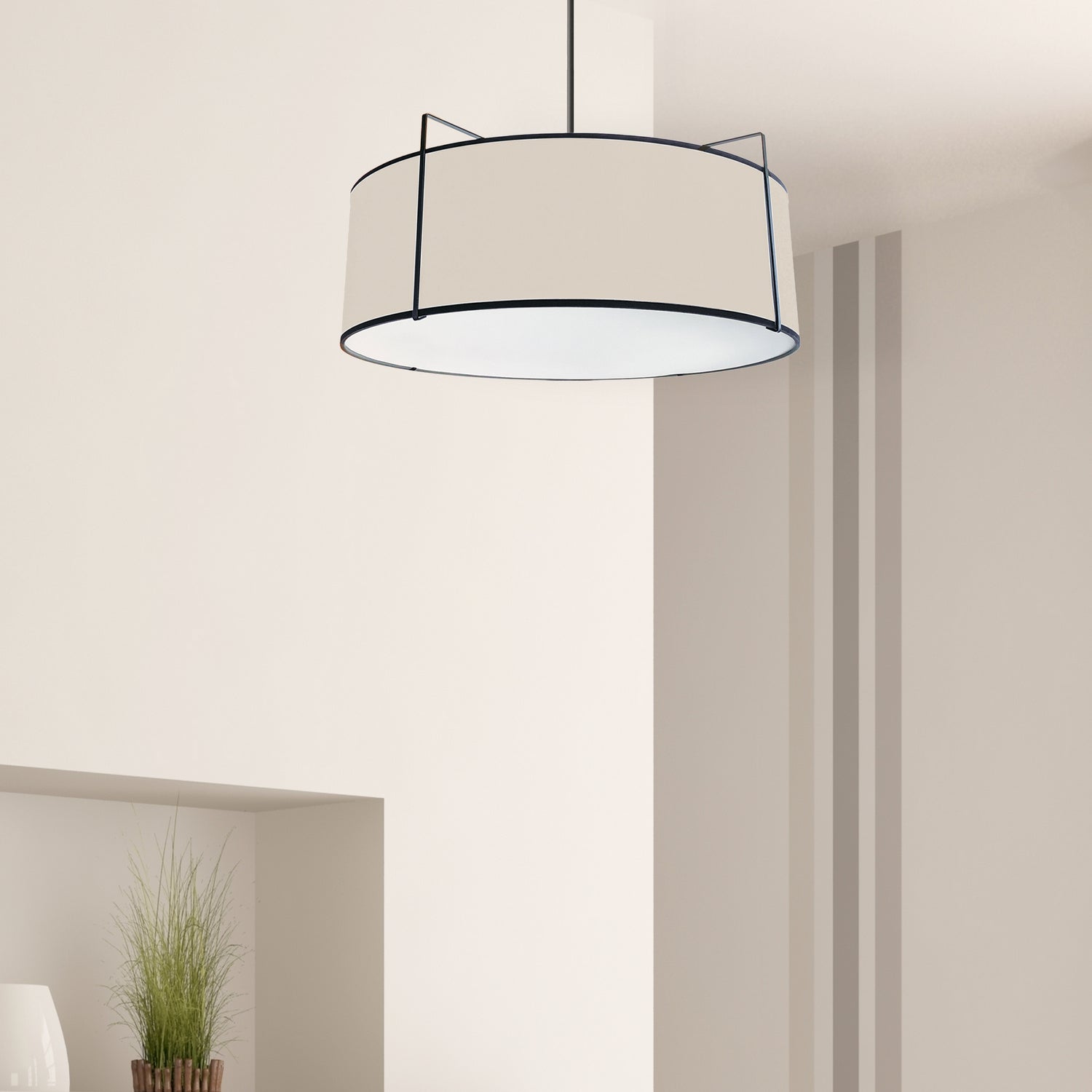 Suspension 4 lumières | Trapezoid