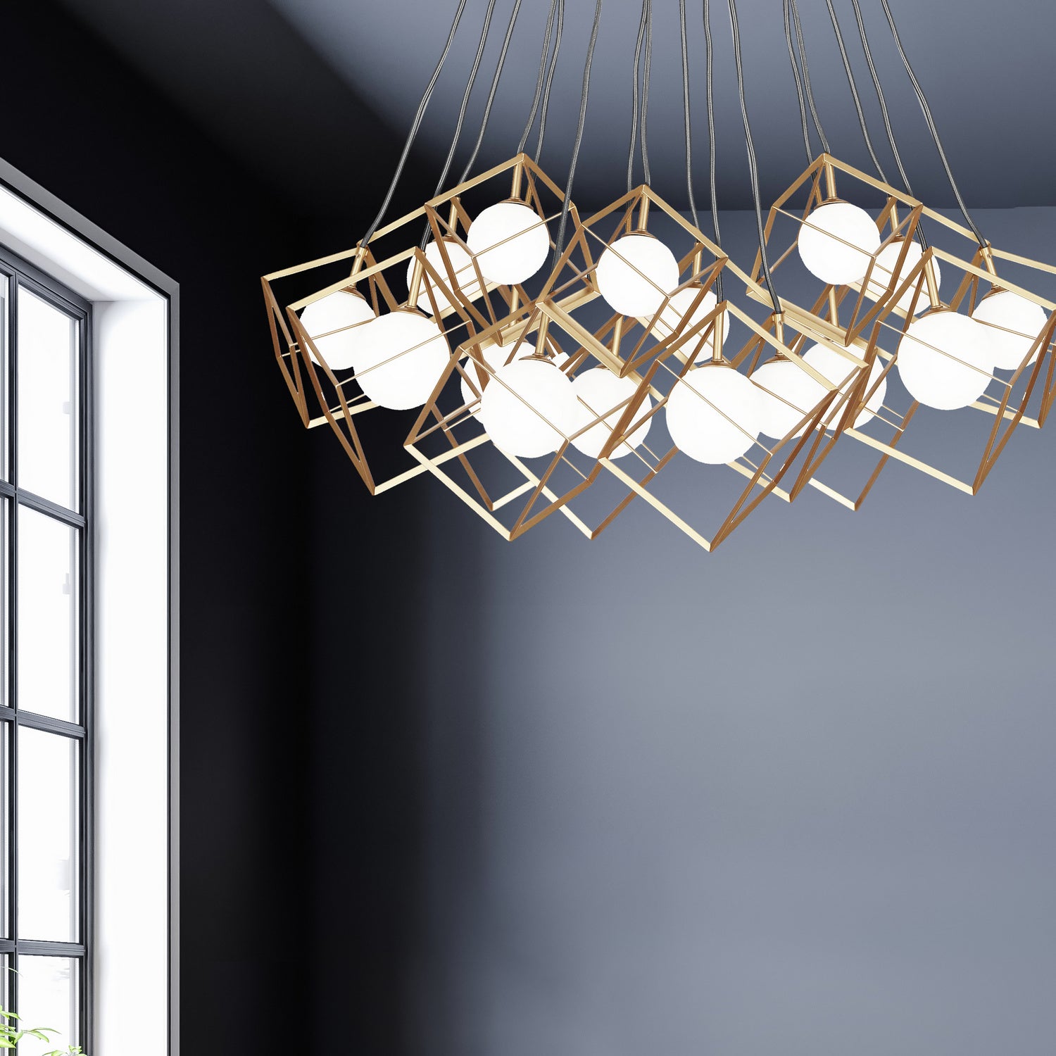 Suspension 16 lumières | Thomson
