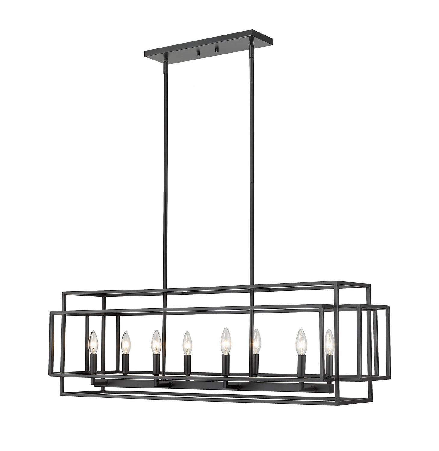 Lustre linéaire 8 lumières | Titania