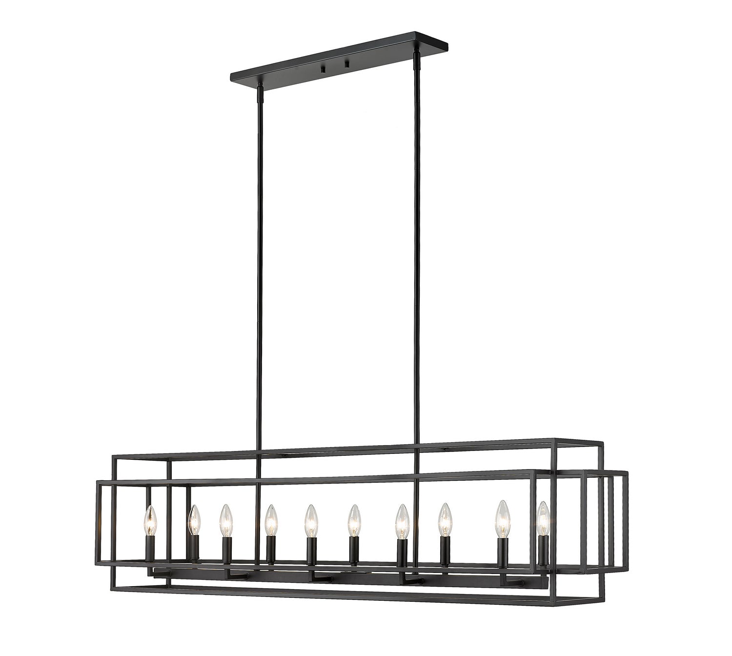 Lustre linéaire 10 lumières | Titania