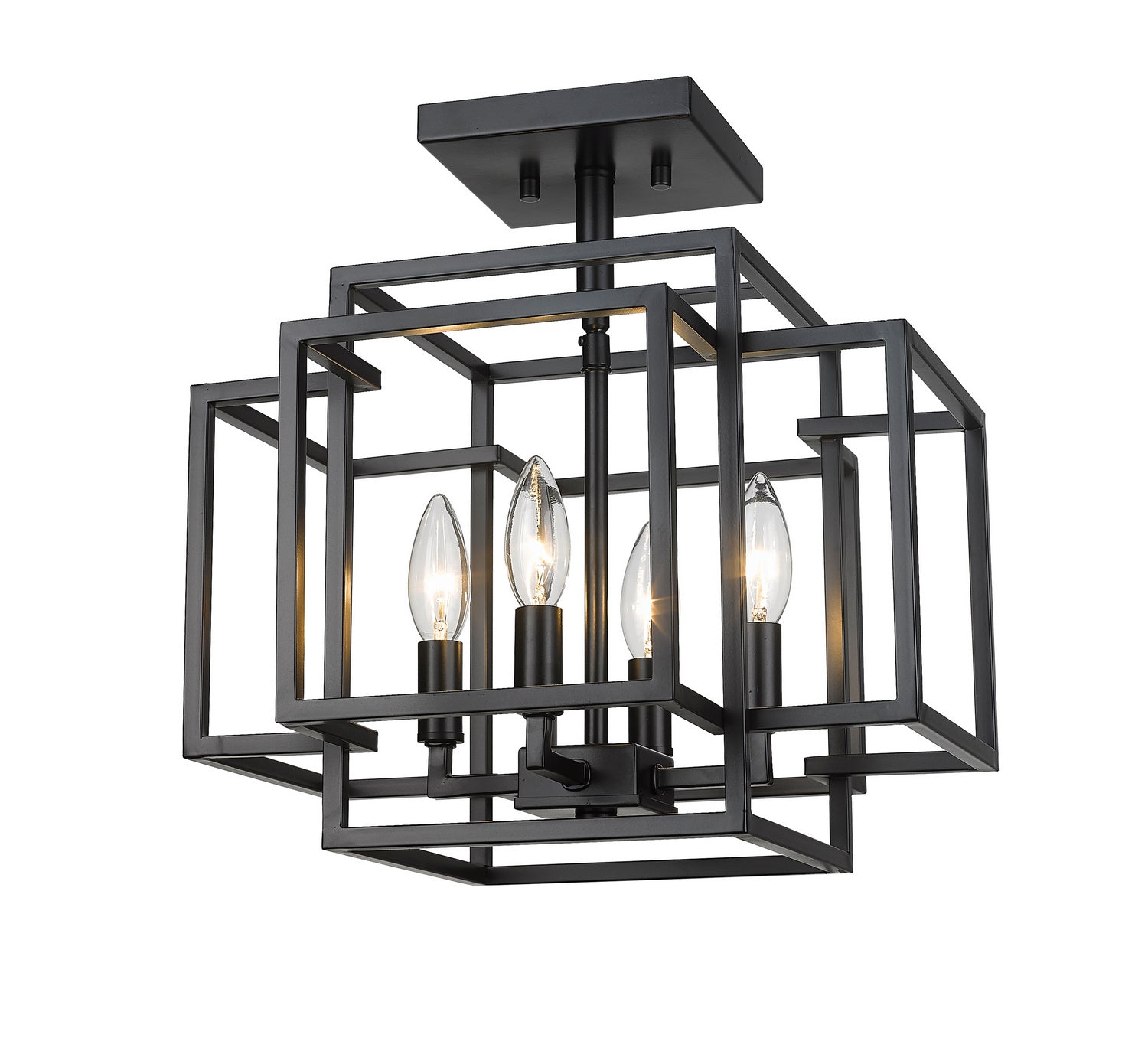 Semi-plafonnier 4 lumières | Titania