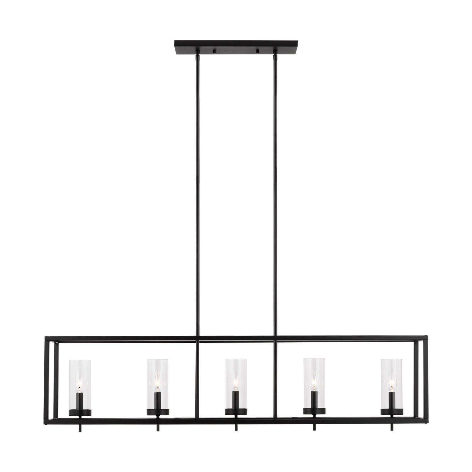 Suspension d'îlot 5 lumières | Zire