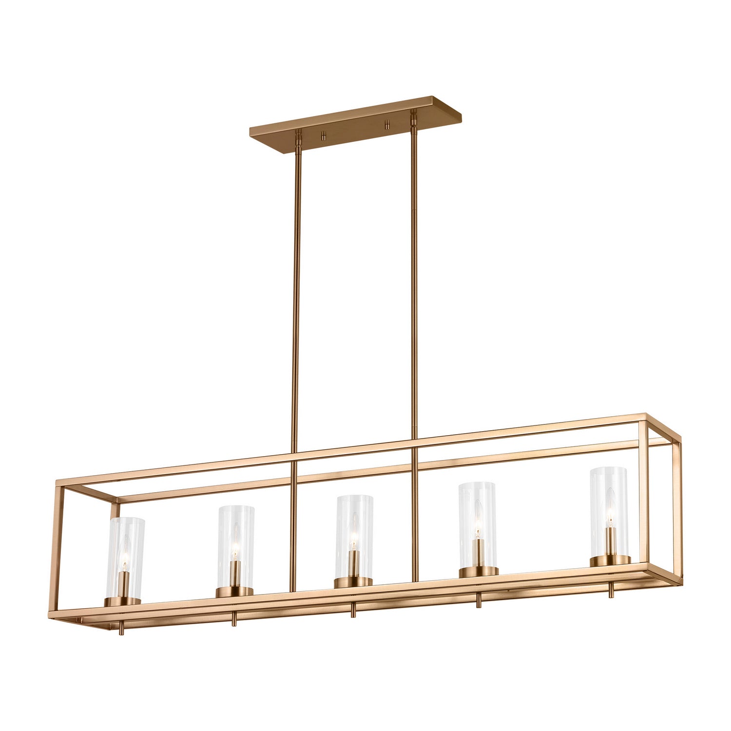 Suspension d'îlot 5 lumières | Zire
