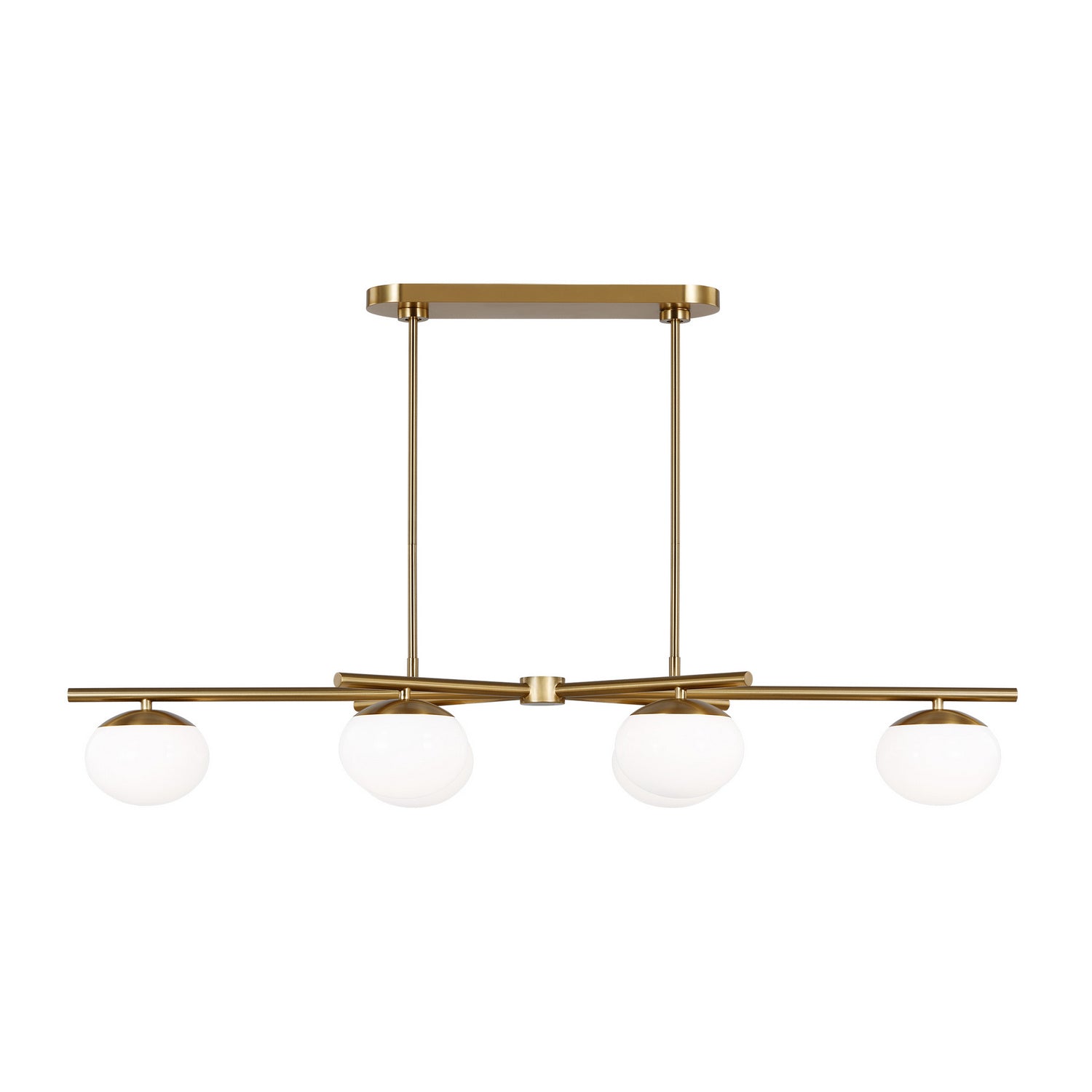 Lustre linéaire 6 lumières | Lune