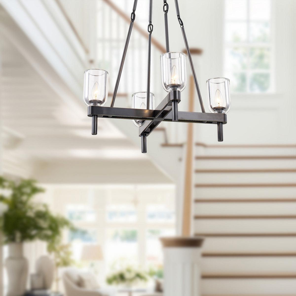Suspension 4 lumières | Lucian