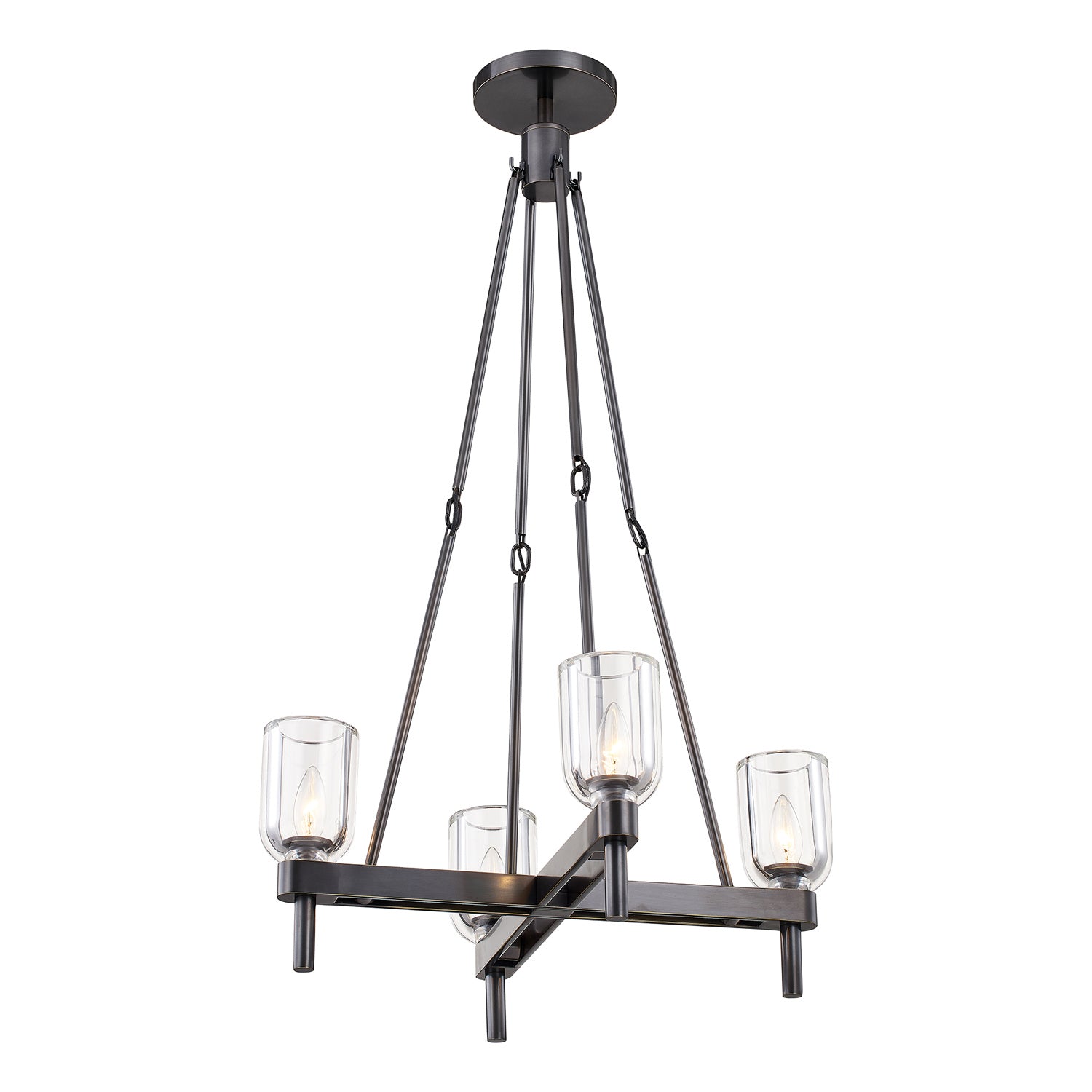 Suspension 4 lumières | Lucian