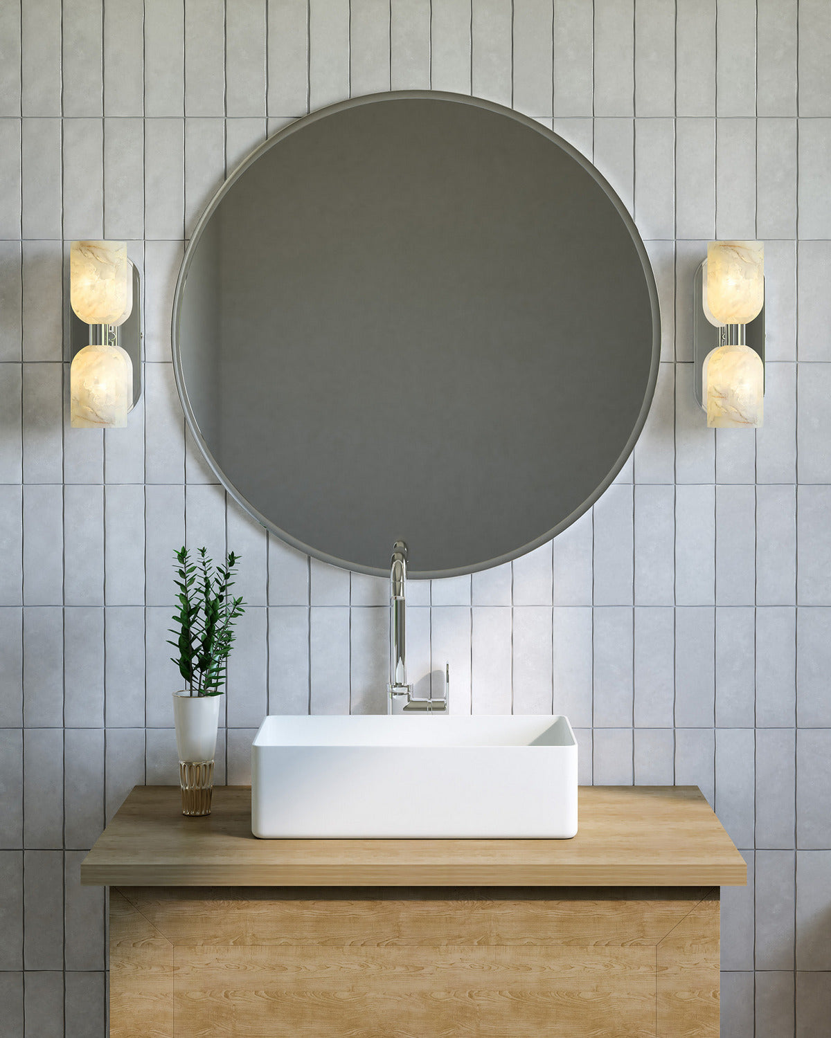 Applique de vanité 2 lumières | Lucian
