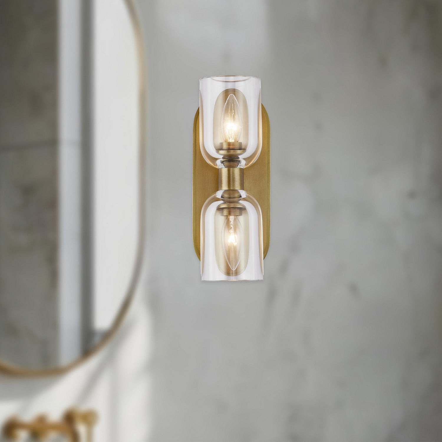 Applique de vanité 2 lumières | Lucian