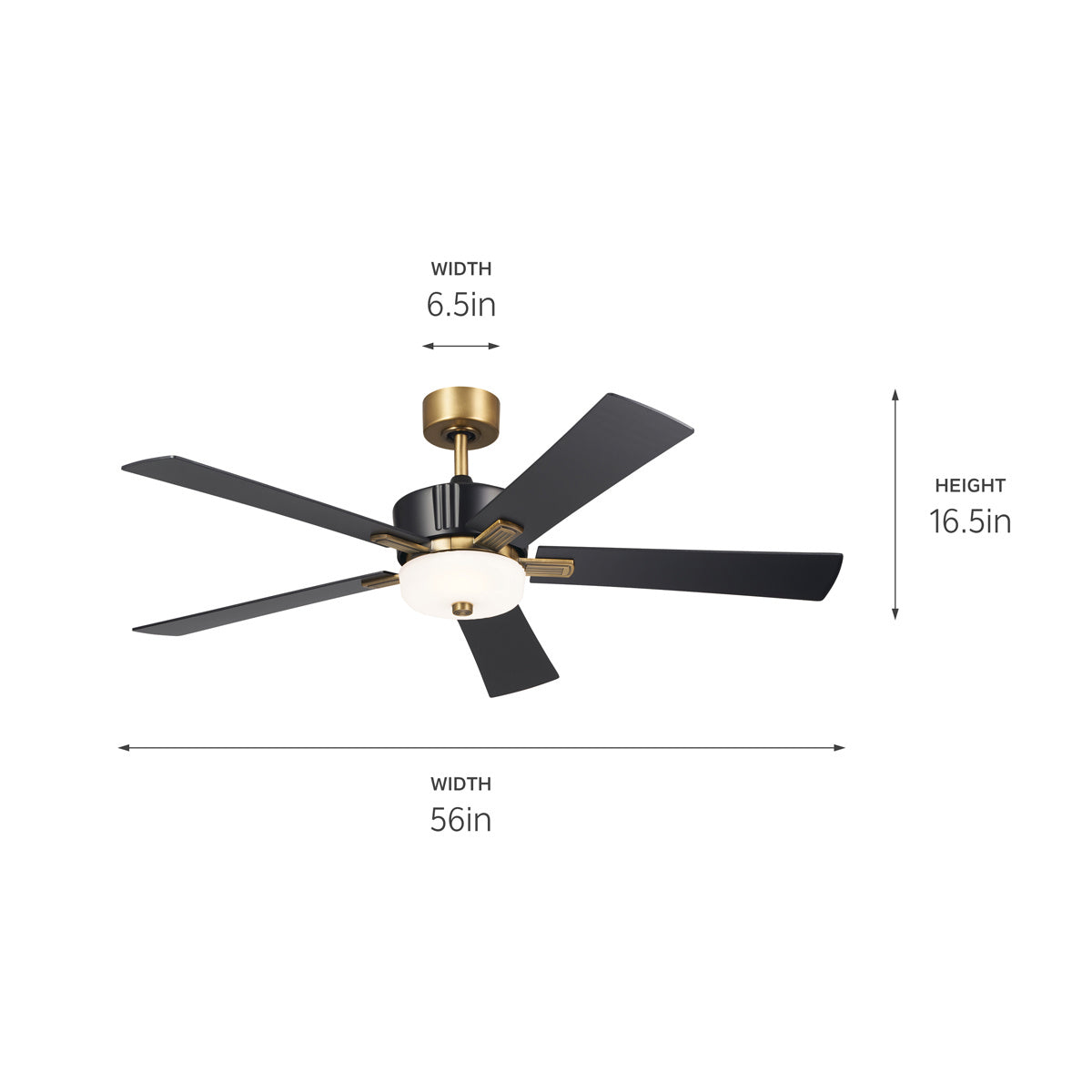 Ventilateur de plafond 56 po | Icon