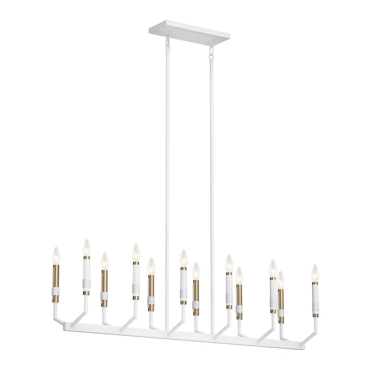 Lustre linéaire 12 lumières | Armand