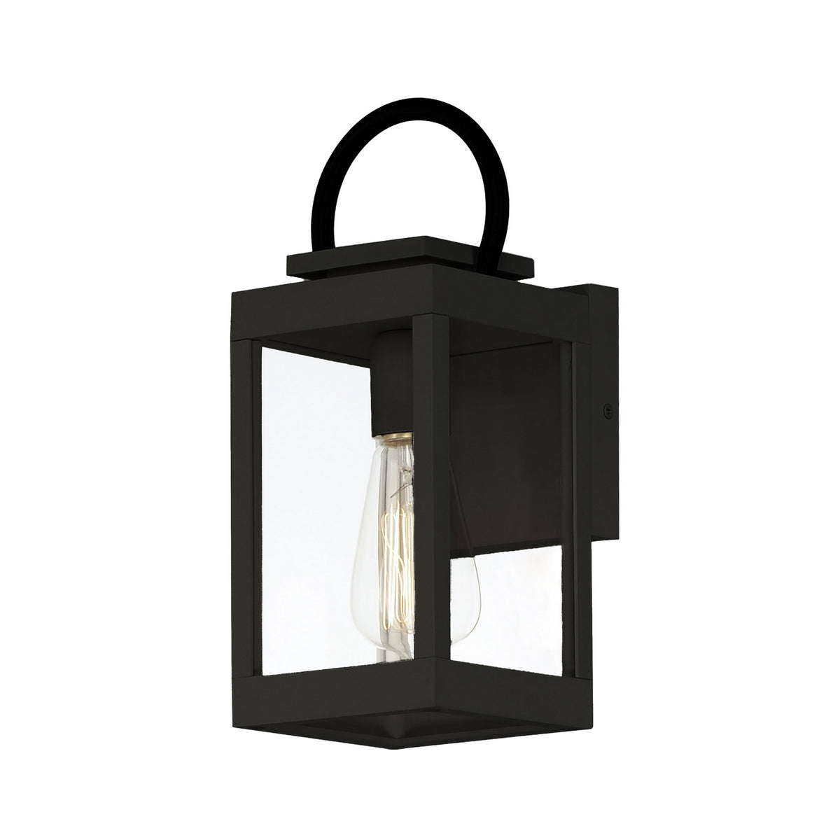 Maxim - Lanterne murale extérieure 1 lumière | Nassau Vivex - 40312CLBK
