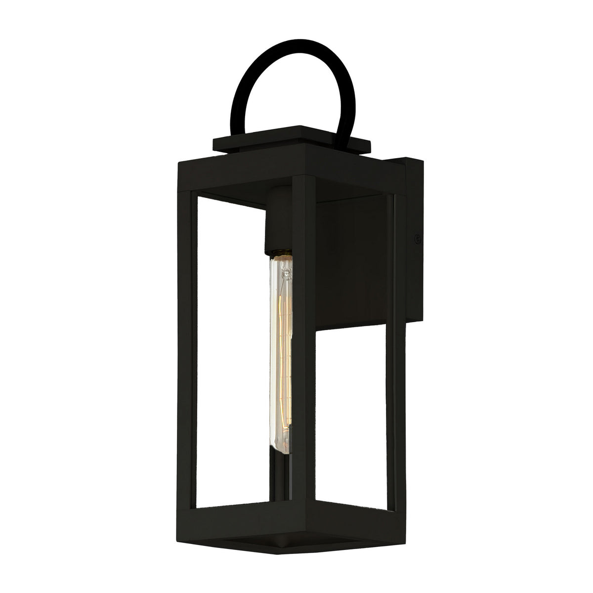 Maxim - Lanterne murale extérieure 1 lumière | Nassau Vivex - 40314CLBK
