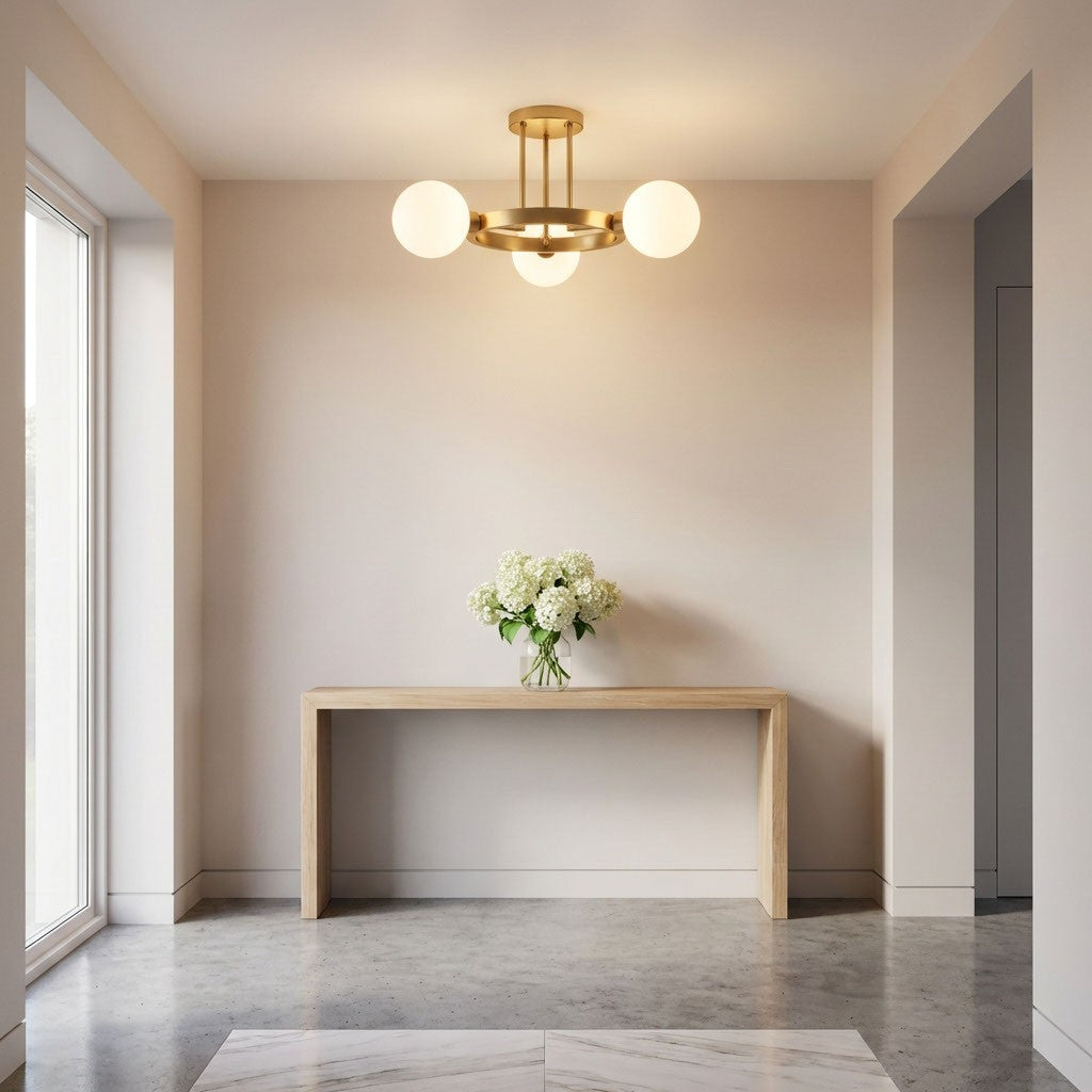 Semi-plafonnier 3 lumières | Clybourn