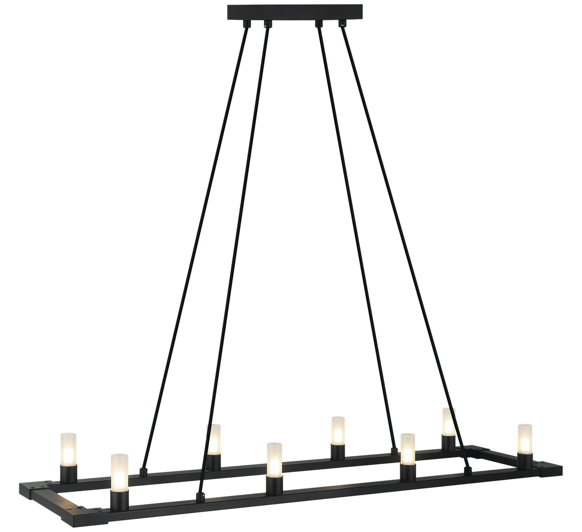 Lustre 8 lumières | Cascadian