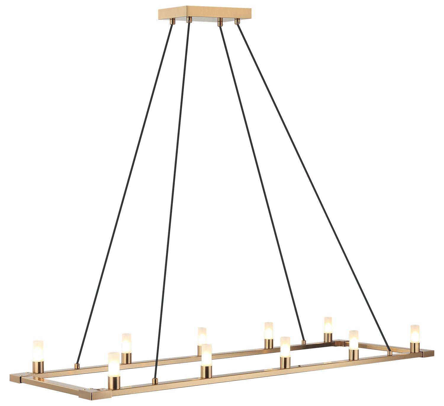 Lustre 10 lumières | Cascadian