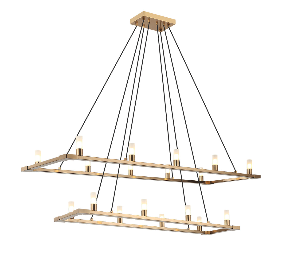 Lustre 18 lumières | Cascadian