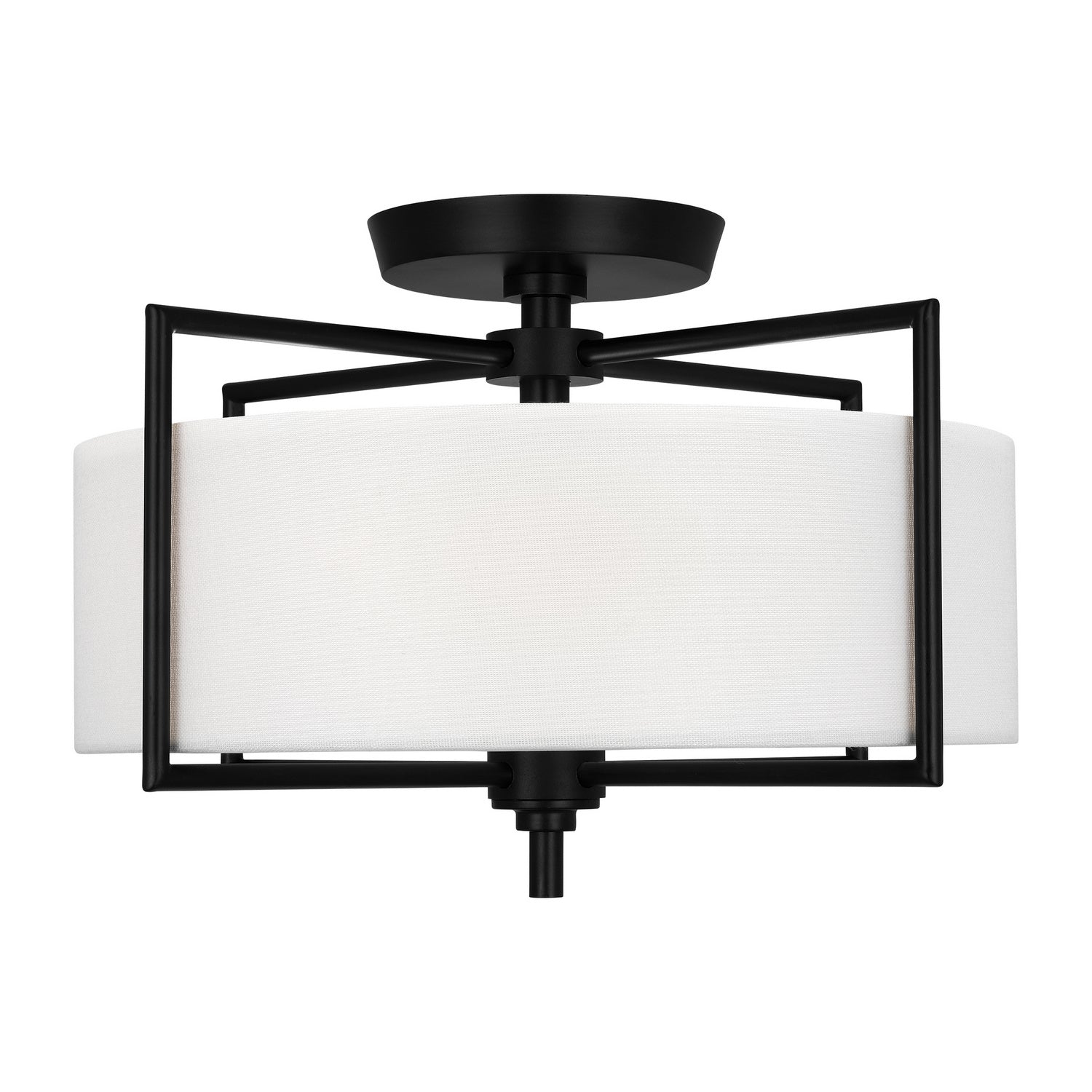 Semi-plafonnier 2 lumières | Perno