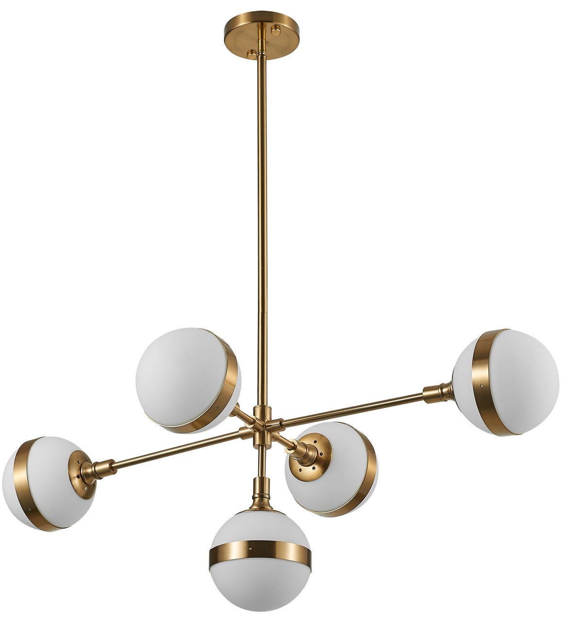 Suspension linéaire 5 lumières | 2435