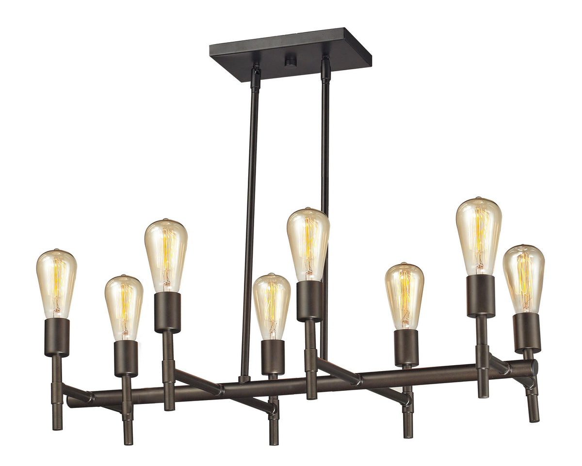 Suspension linéaire 8 lumières | 3428
