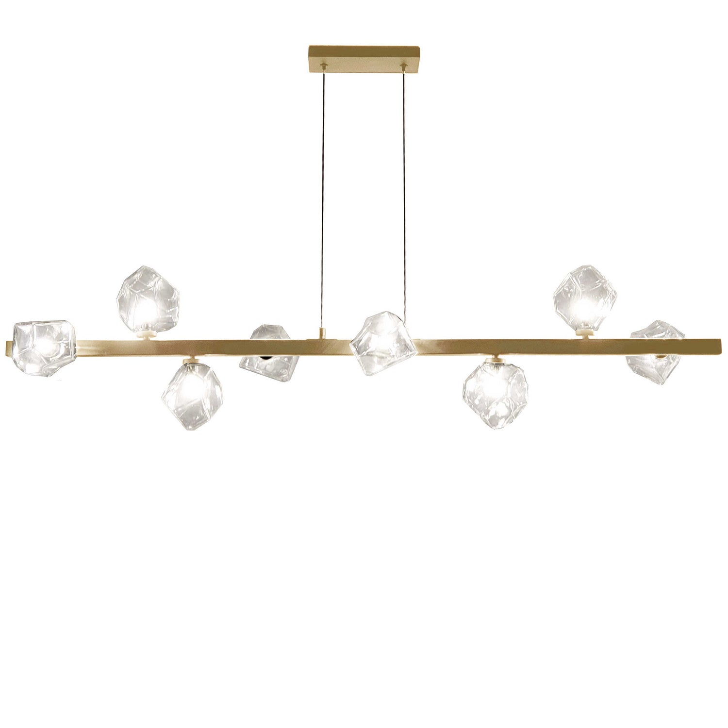 Suspension 8 lumières | Pearlene
