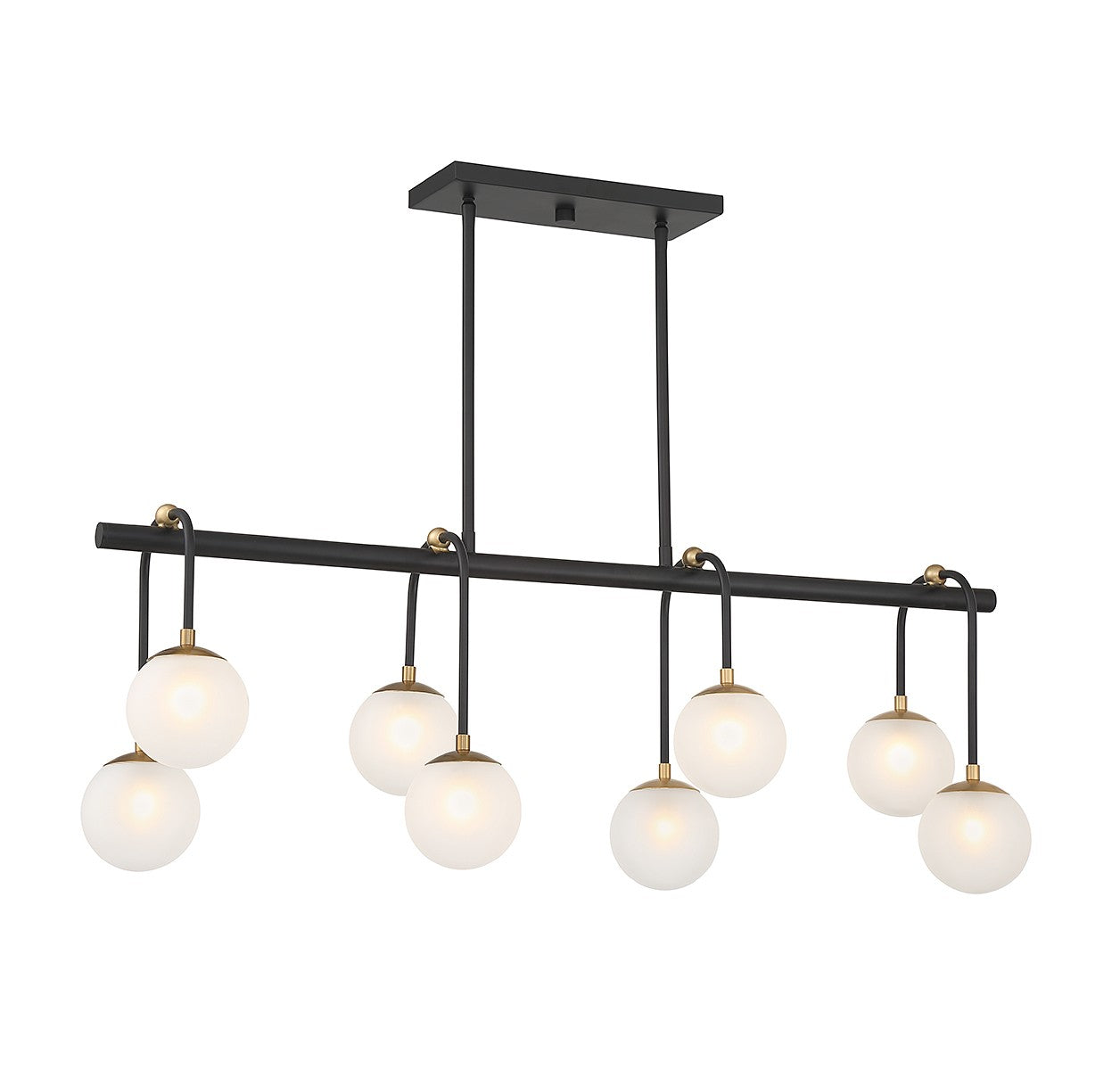 Lustre linéaire 8 lumières | Couplet