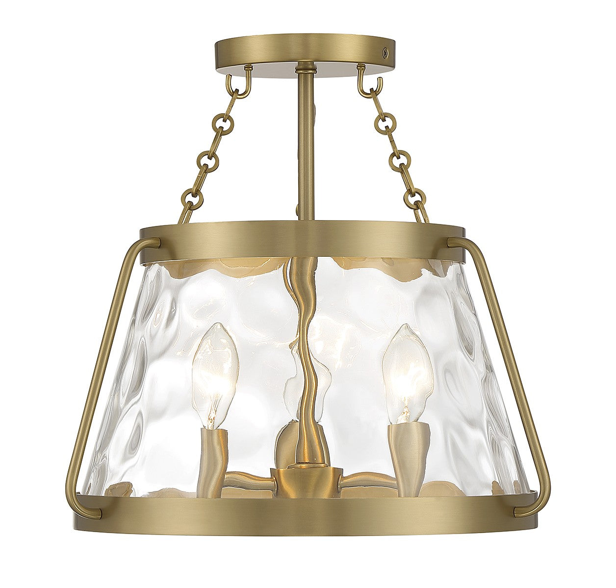 Semi-plafonnier 3 lumières | Crawford