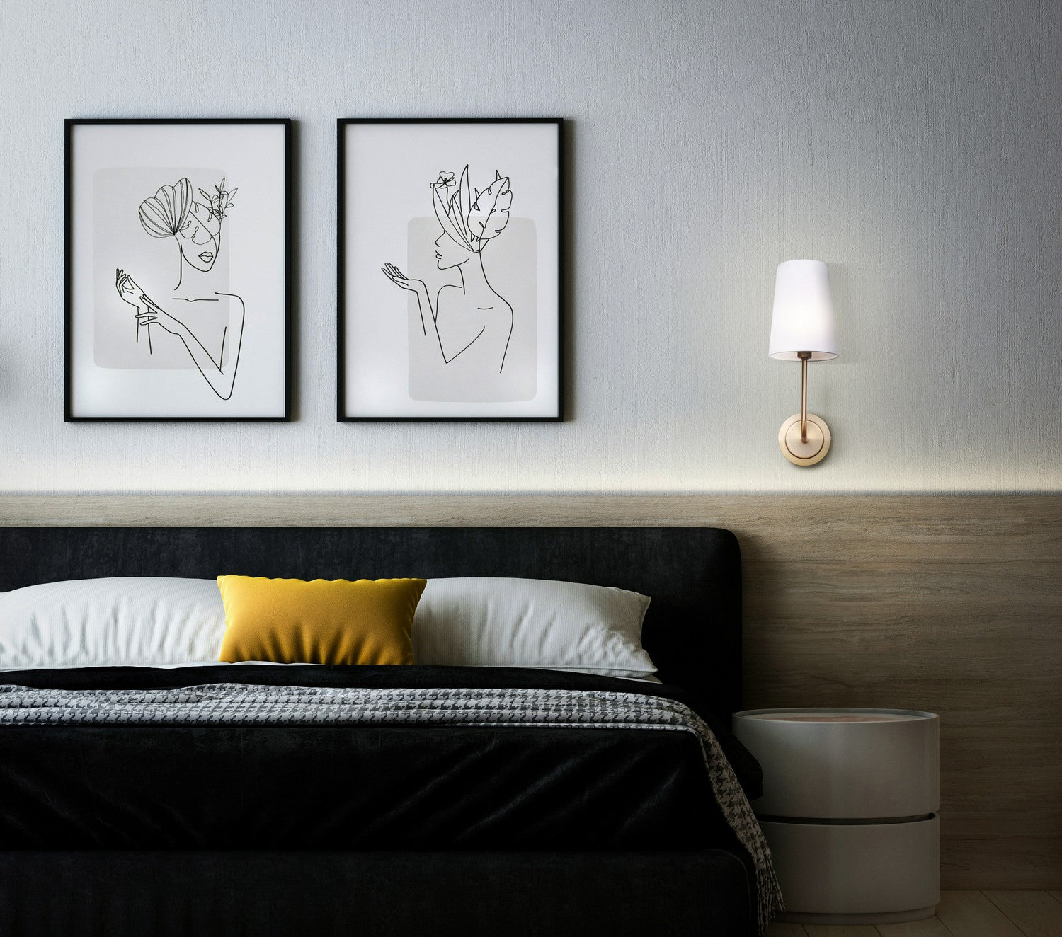 Applique murale 1 lumière | Amari