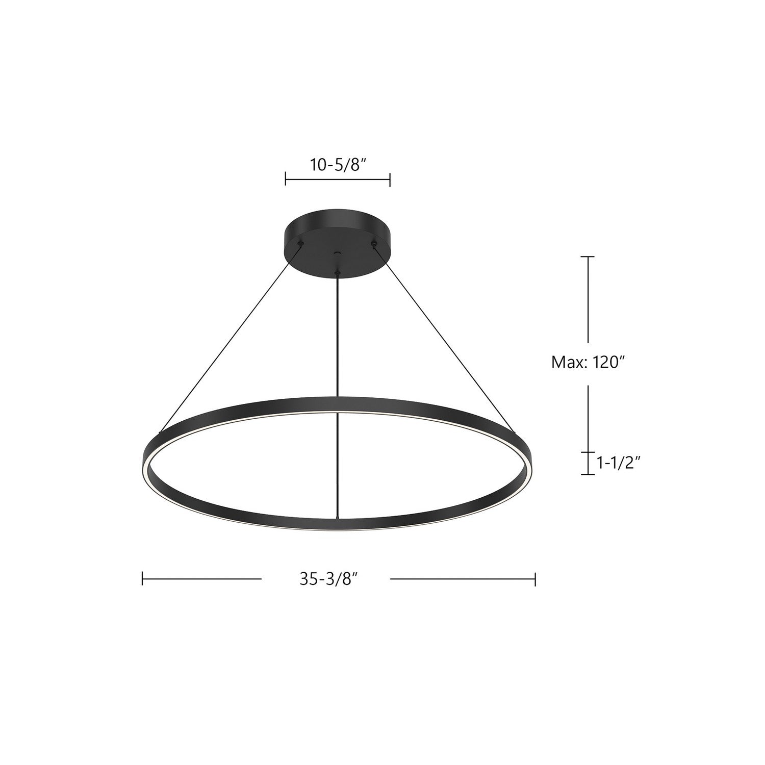 Suspension DEL | Cerchio
