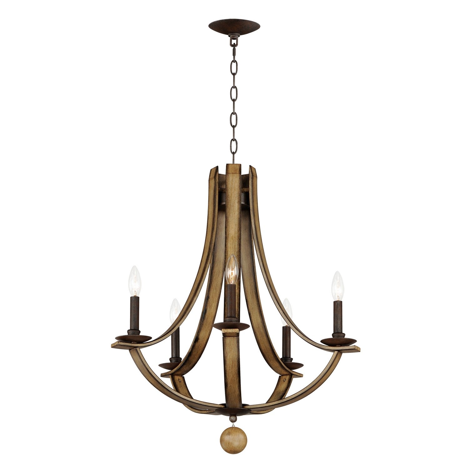 Lustre 5 lumières | Basque
