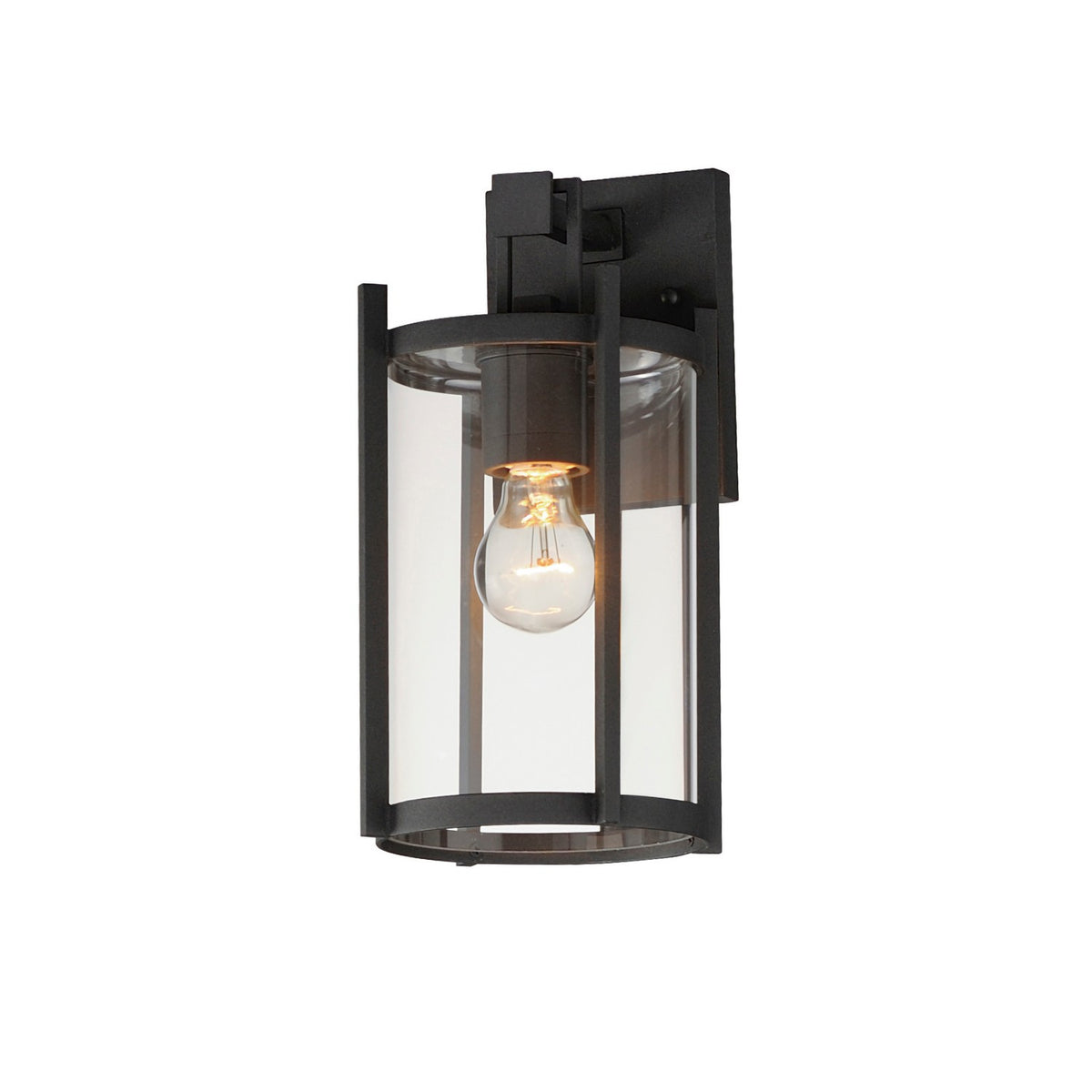 Maxim - Lanterne murale extérieure 1 lumière | Belfry - 30062CLBK