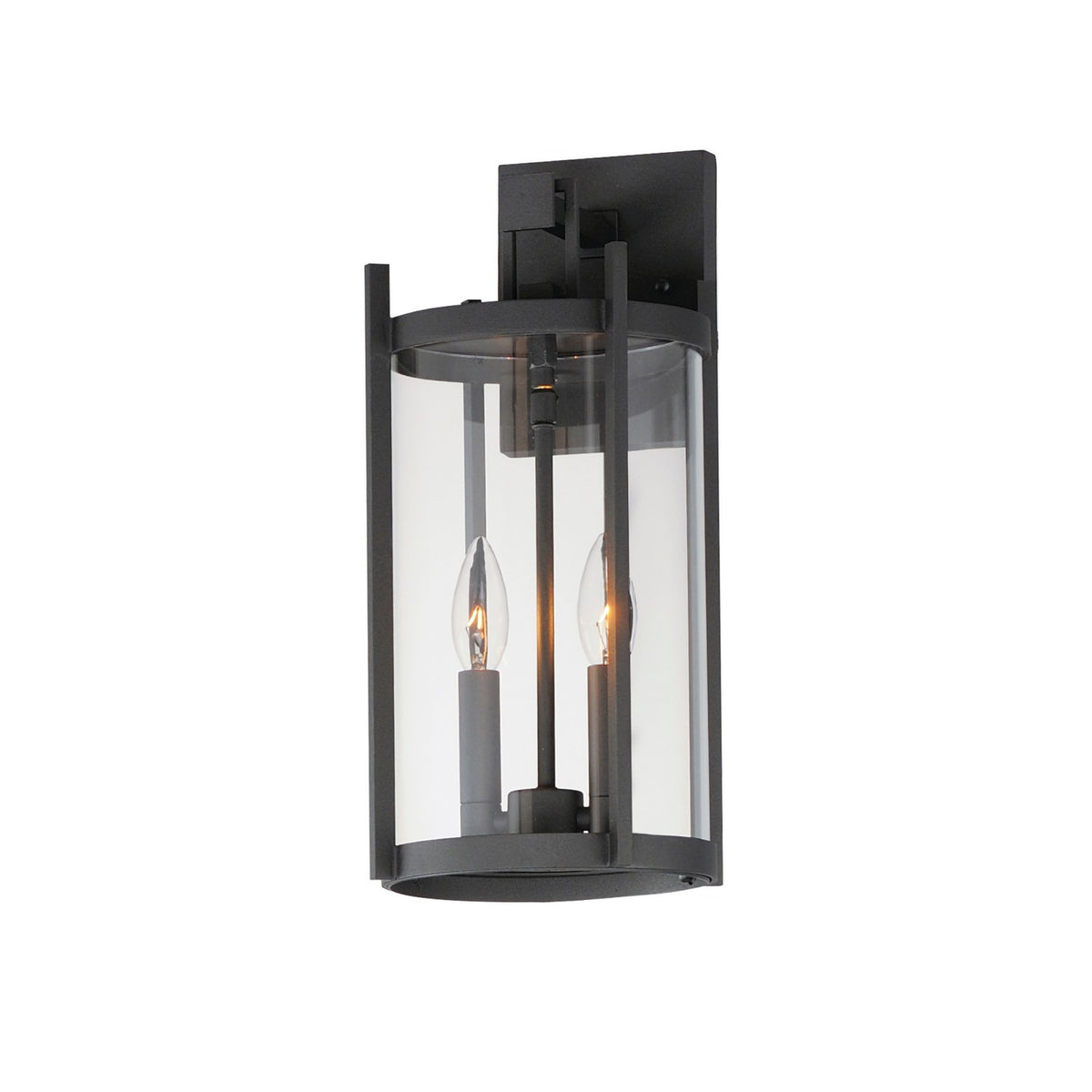Maxim - Lanterne murale extérieure 2 lumières | Belfry - 30064CLBK