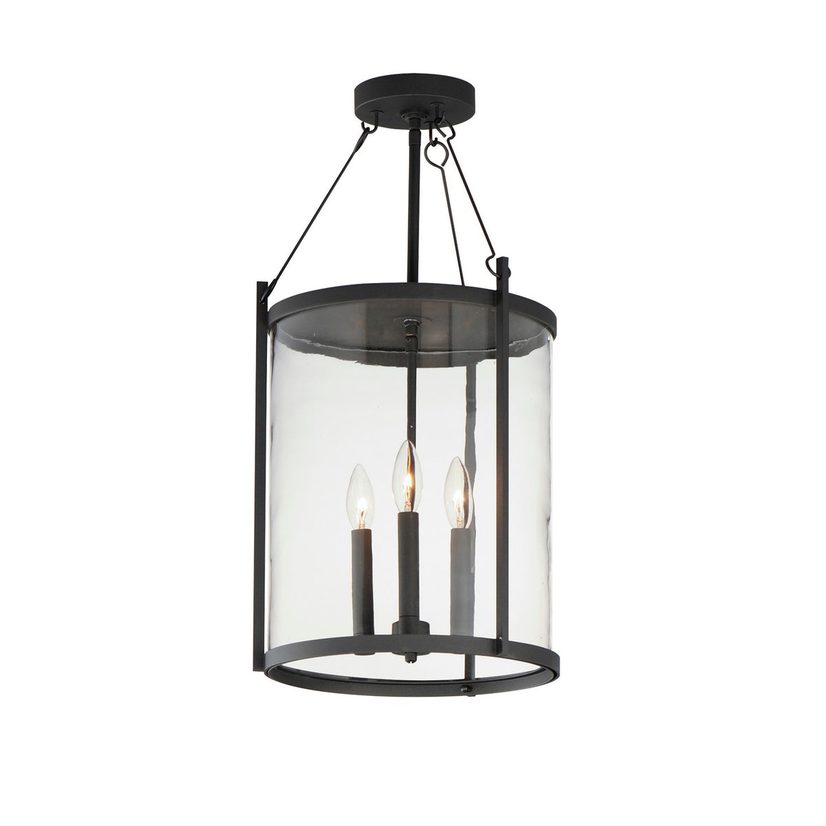 Maxim - Suspension extérieure 3 lumières | Belfry - 30069CLBK