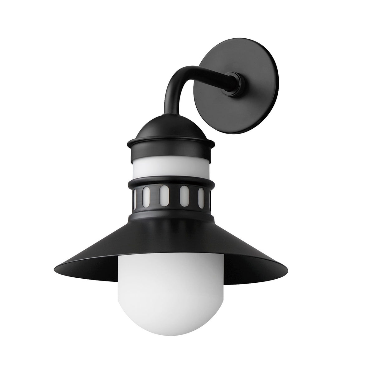 Maxim - Lanterne murale extérieure 1 lumière | Admiralty - 35124SWBK