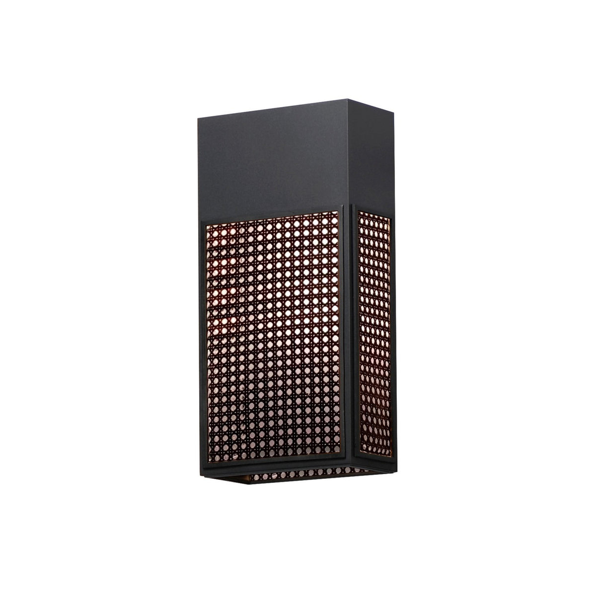 Maxim - Applique murale extérieure DEL | Lattice - 54804BK