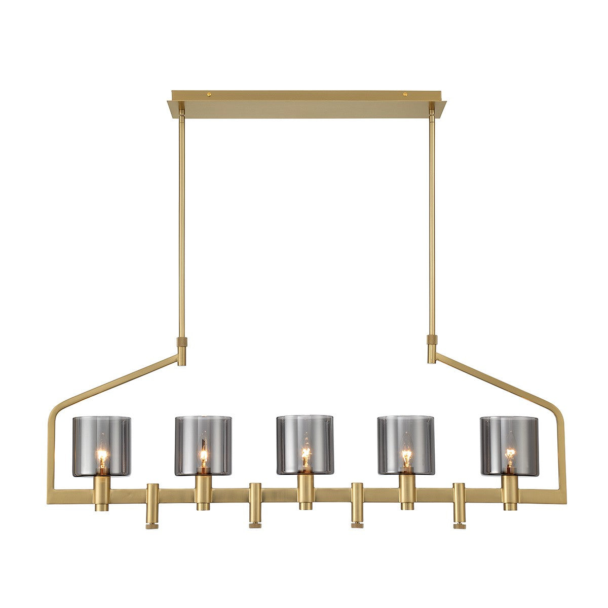 Lustre linéaire 5 lumières | Decato