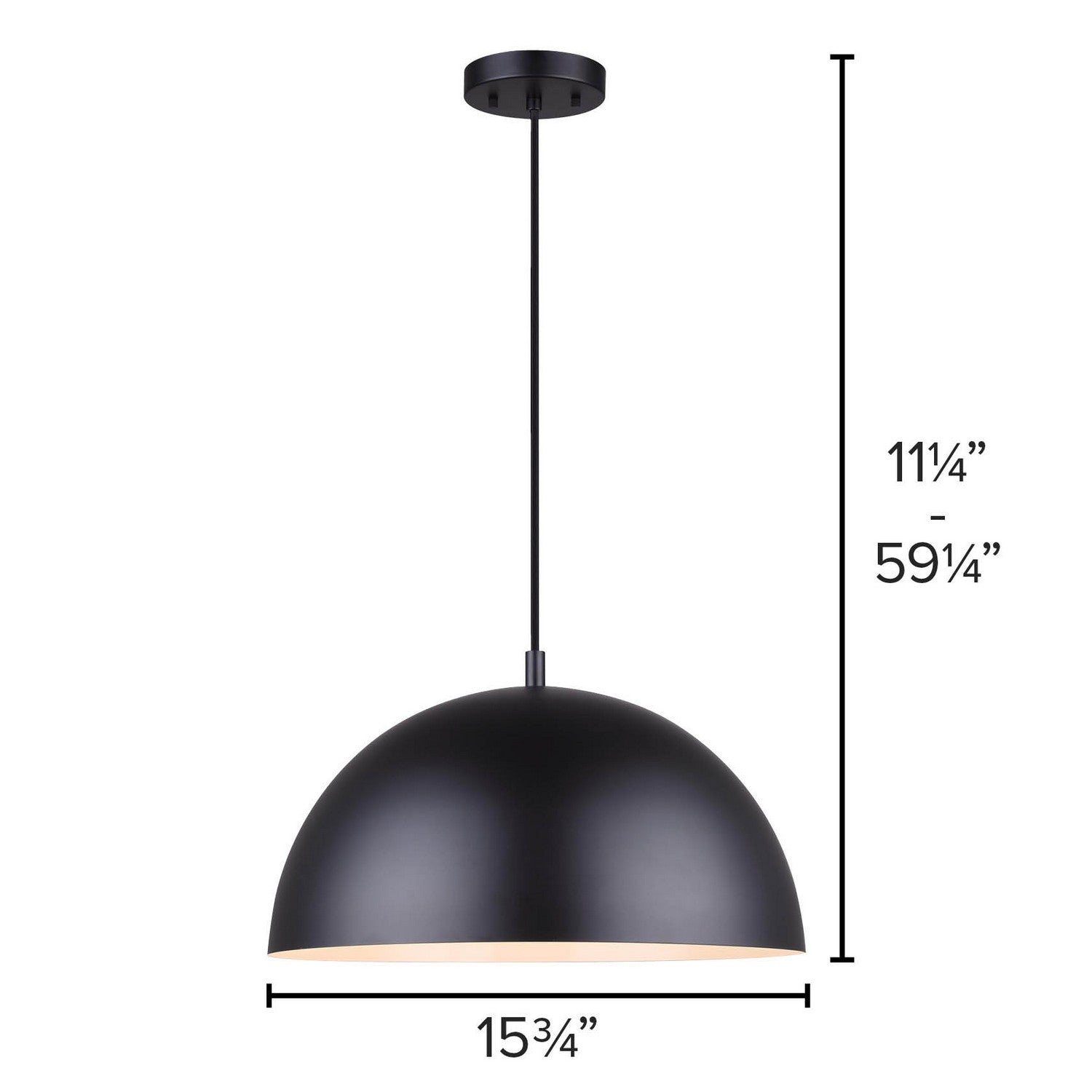 Suspension 1 lumière | Sadie