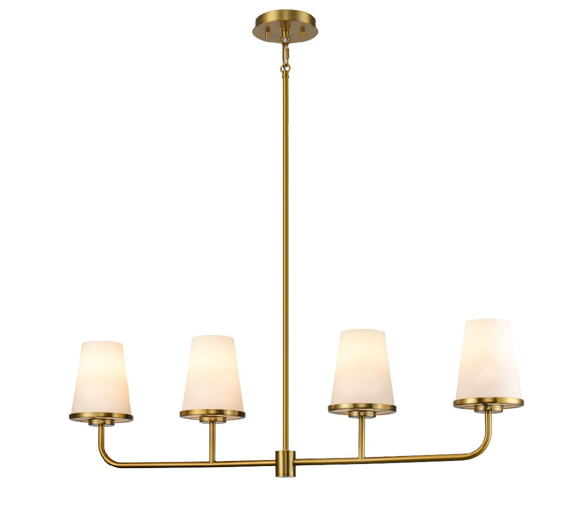 Suspension linéaire 4 lumières | Kanata