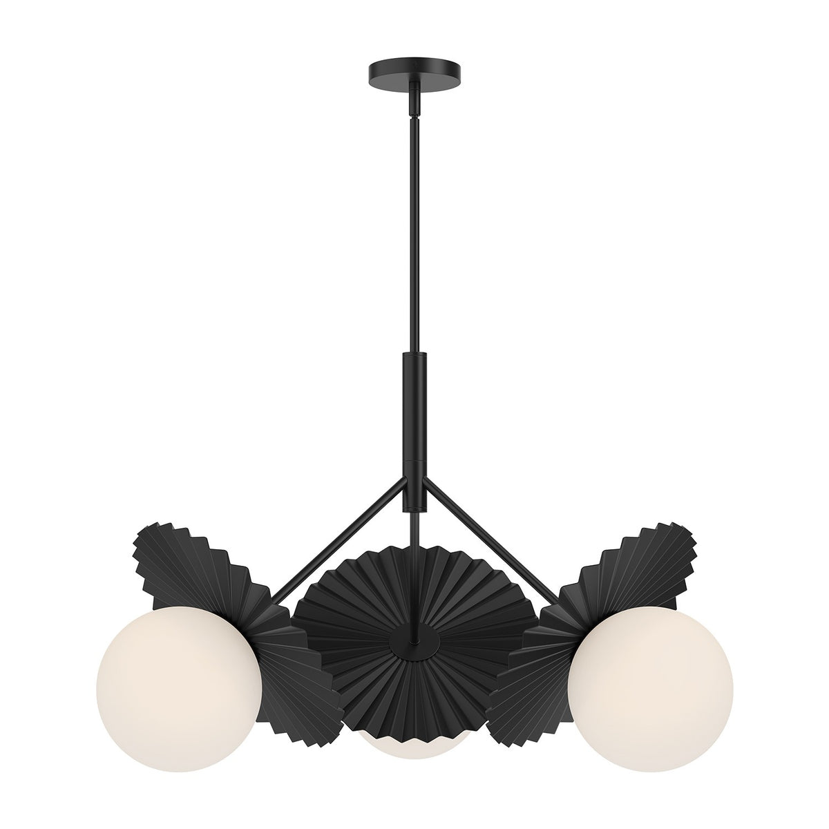 Lustre 3 lumières | Plume