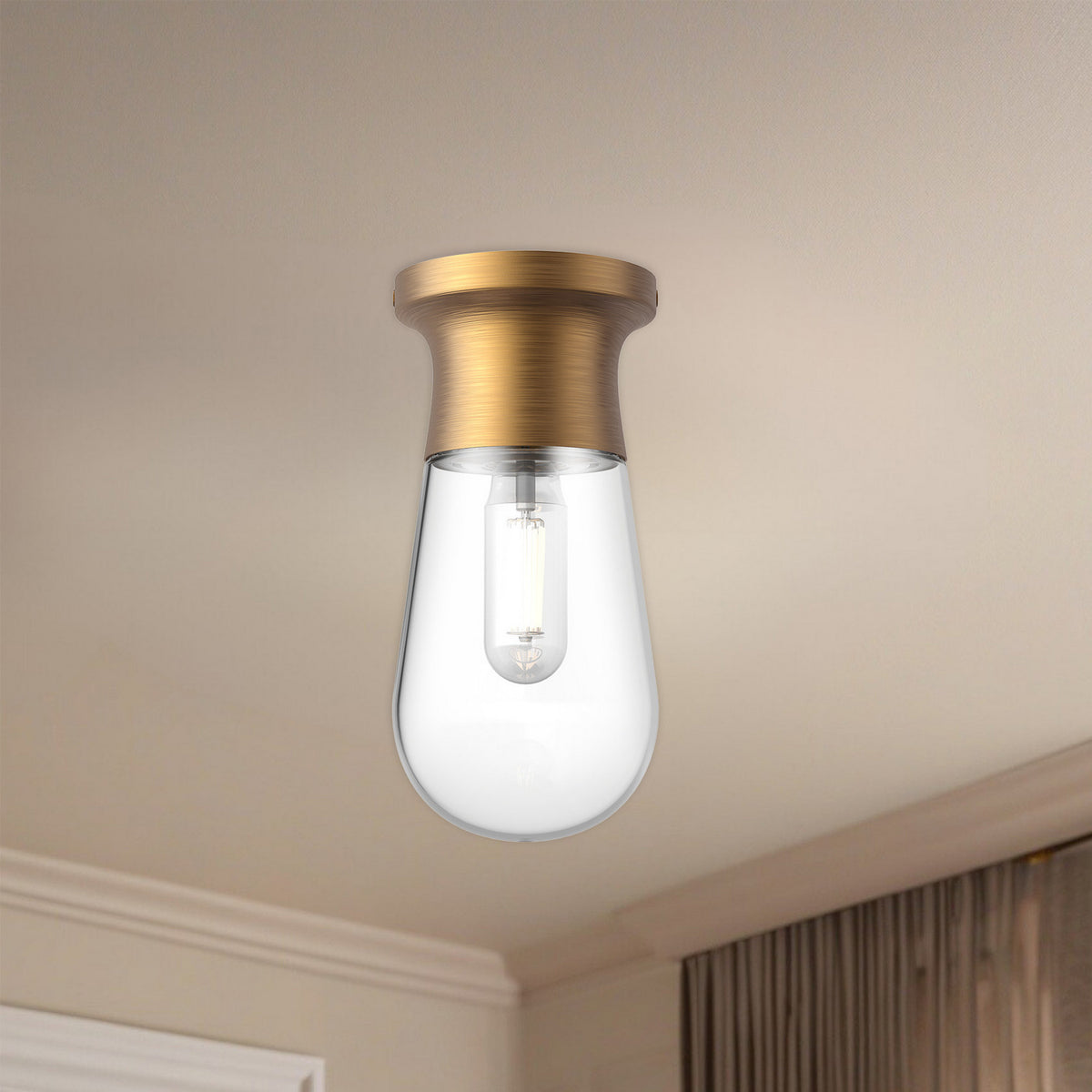Semi-plafonnier 1 lumière | Marcel