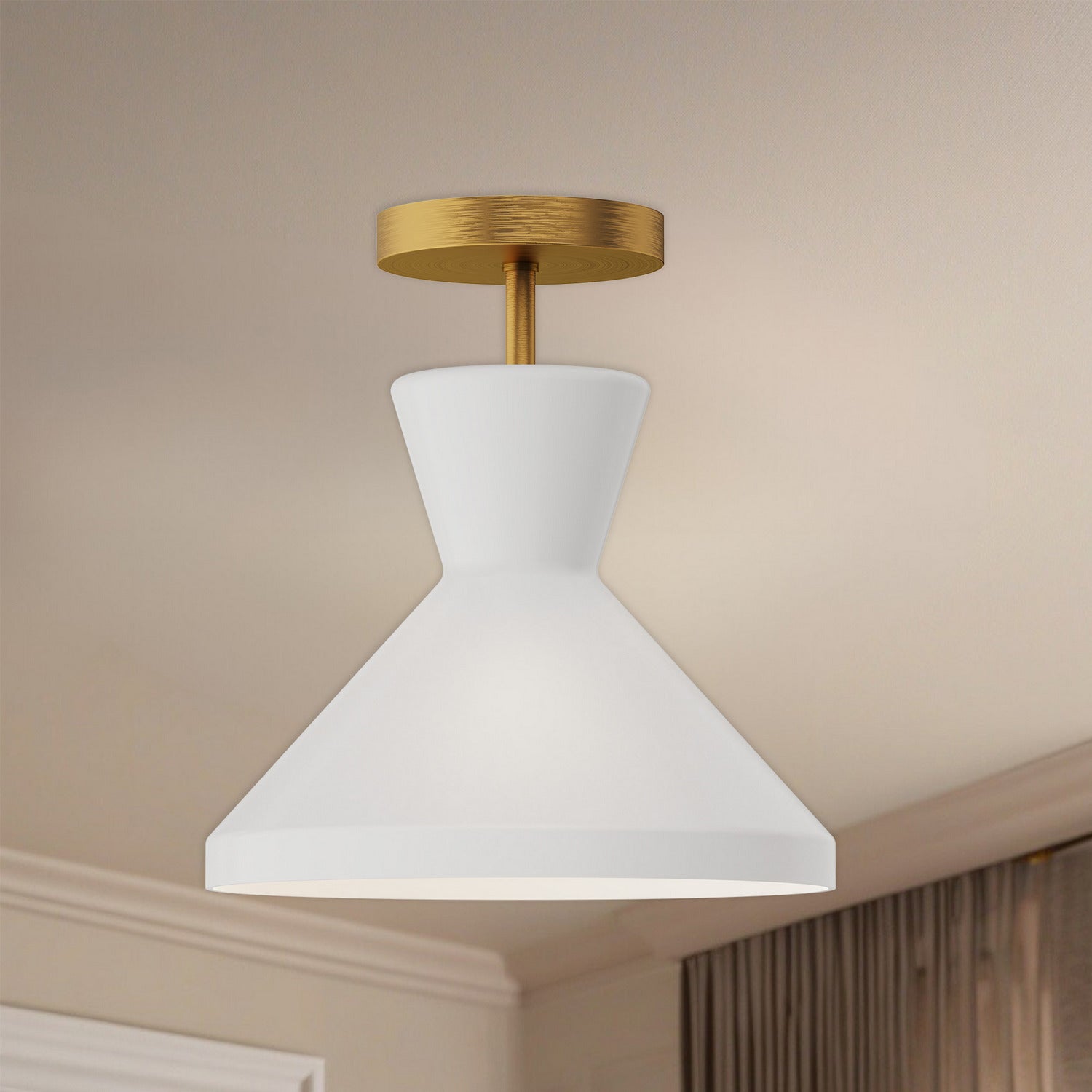 Semi-plafonnier 1 lumière | Betty