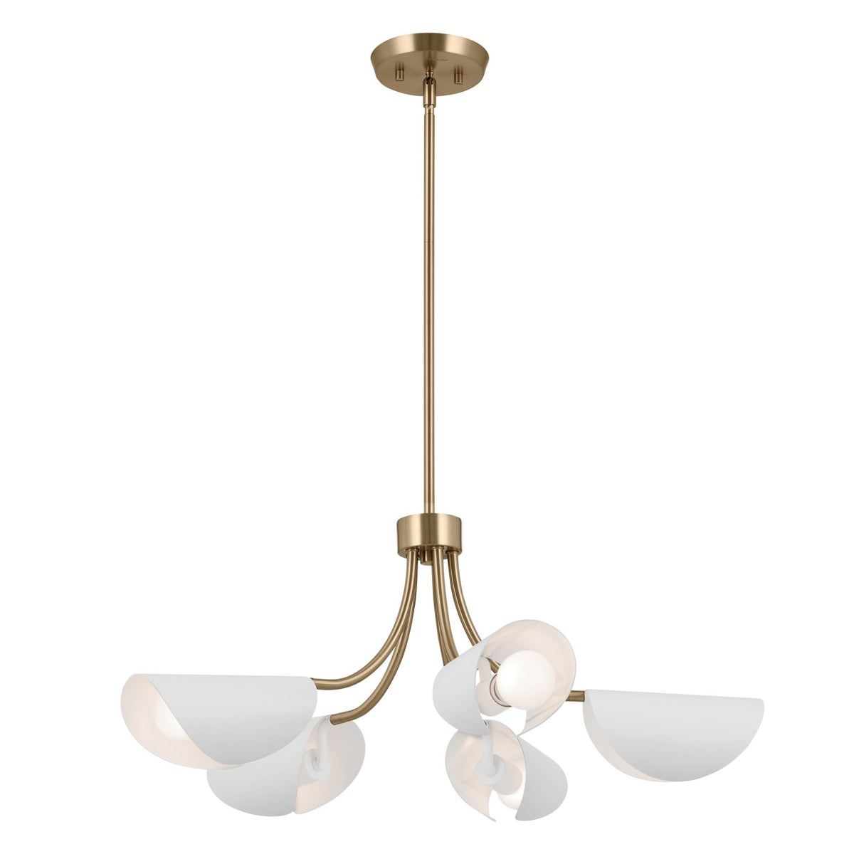 Lustre ou semi-plafonnier 5 lumières | Arcus