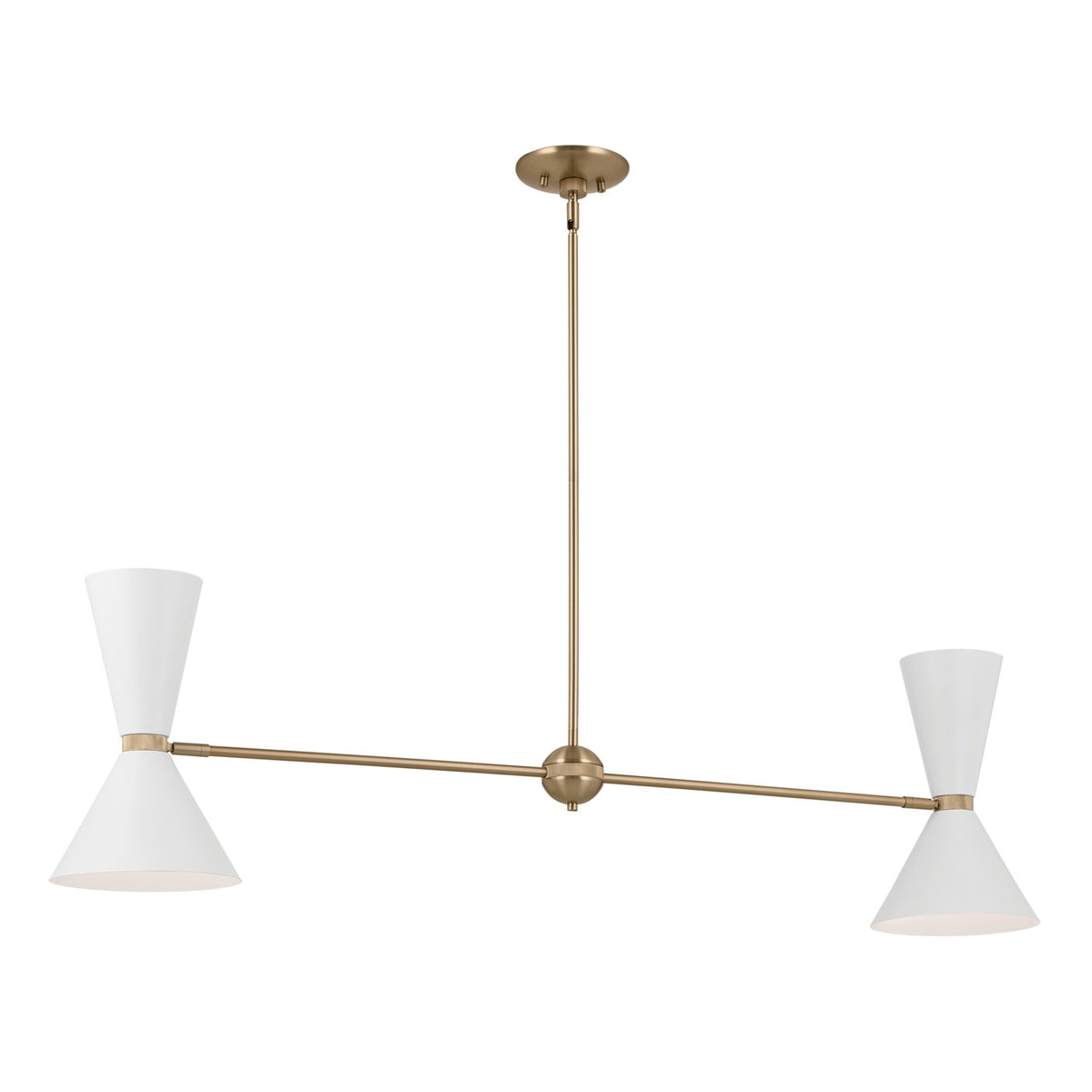 Lustre linéaire 4 lumières | Phix