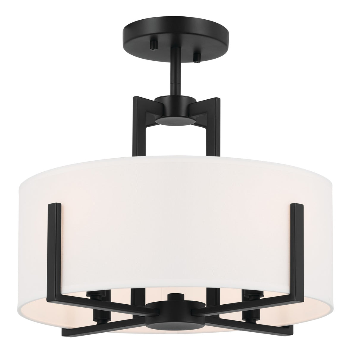 Suspension ou semi-plafonnier 4 lumières | Malen