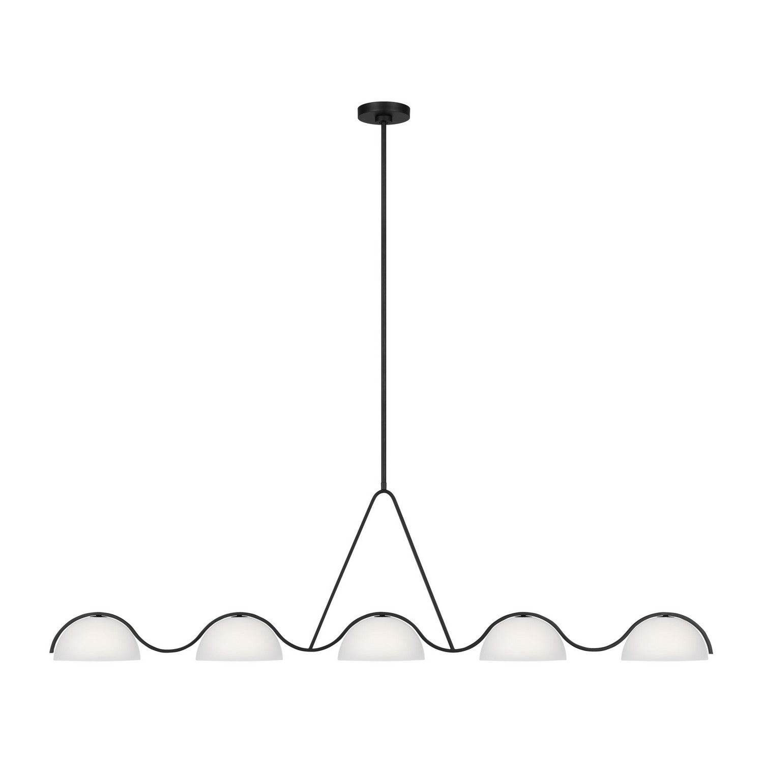 Lustre linéaire 5 lumières | Nido
