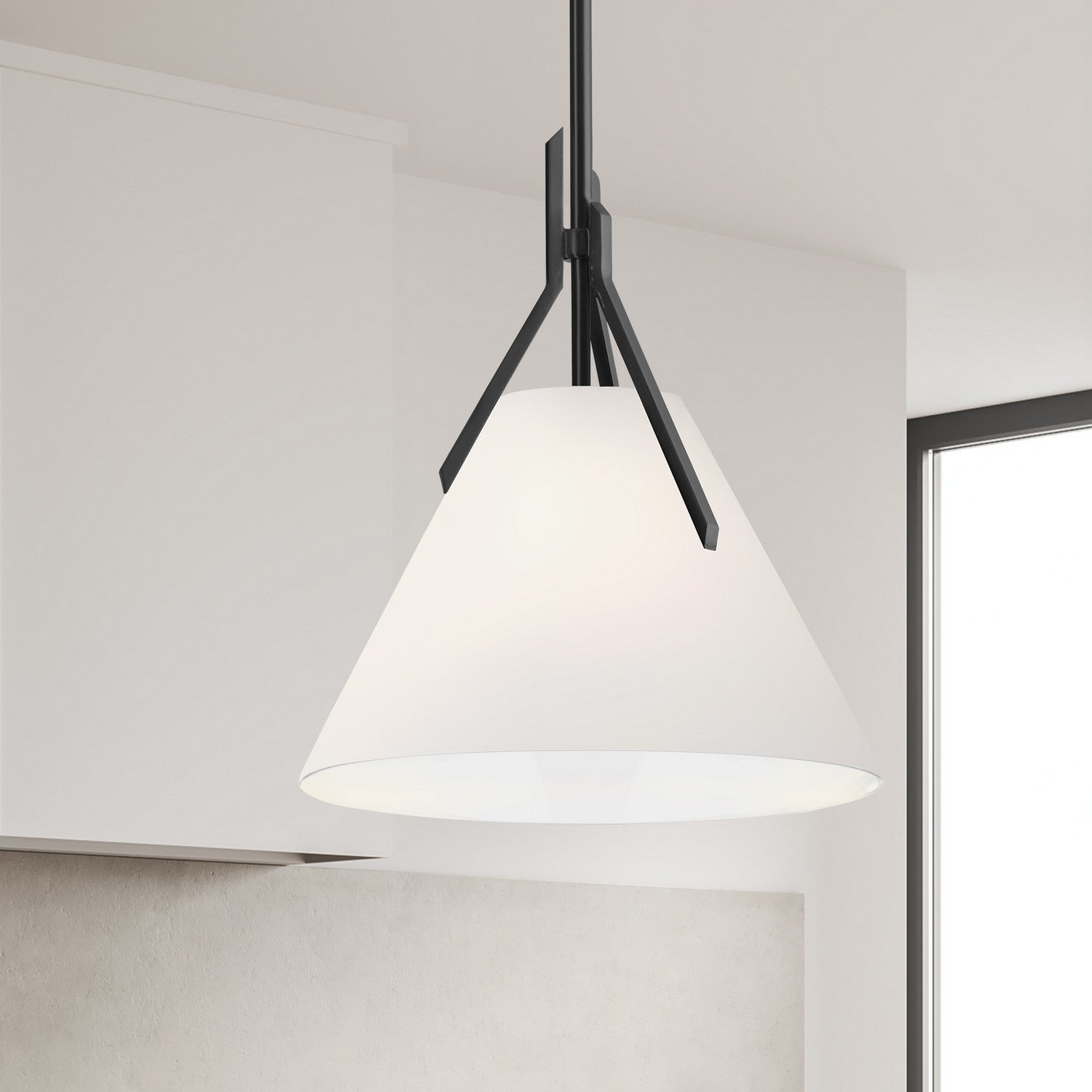 Suspension 1 lumière | Nicole