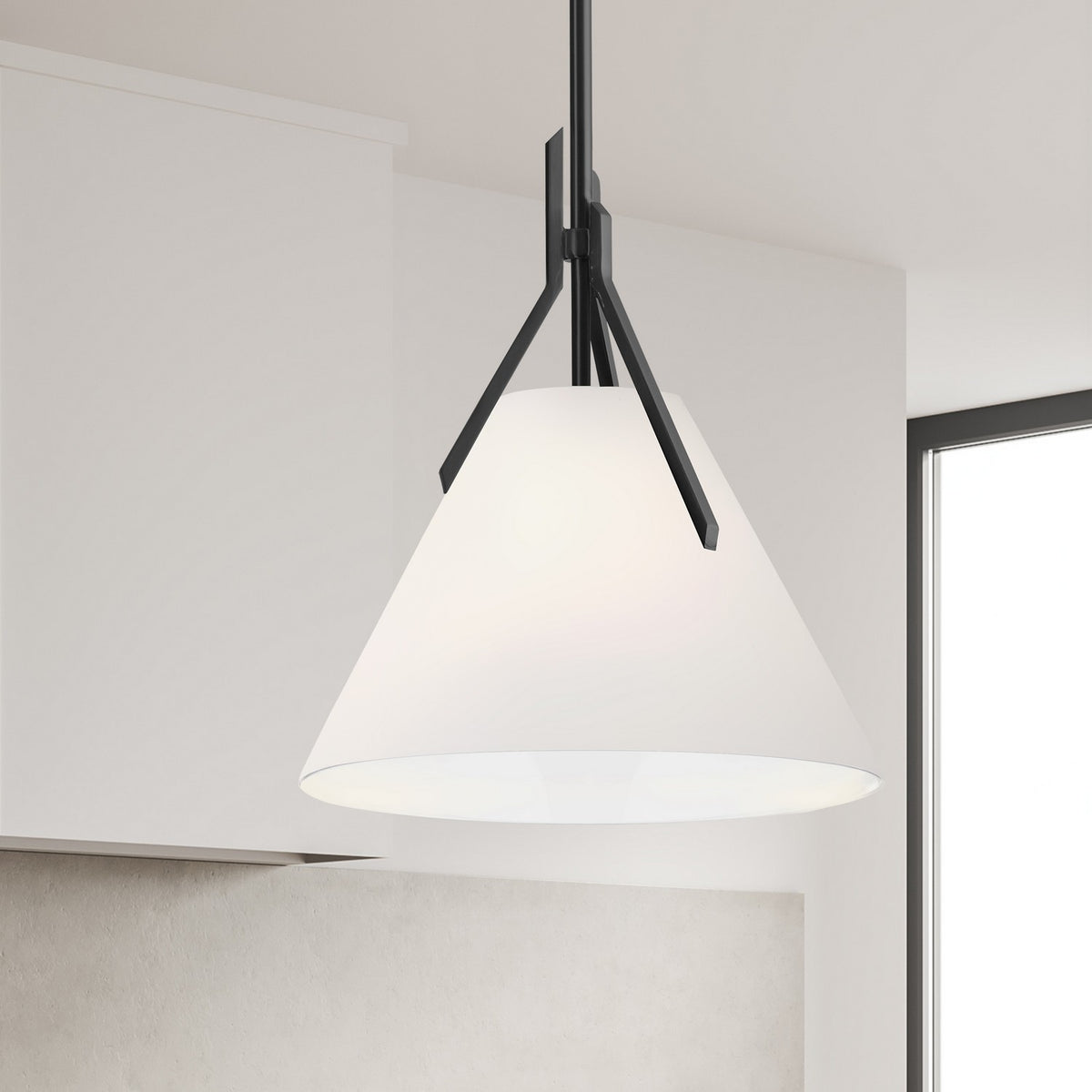 Suspension 1 lumière | Nicole