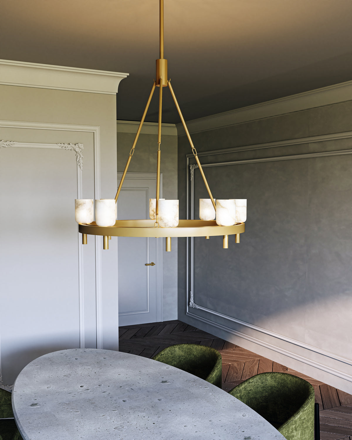 Lustre 8 lumières | Lucian