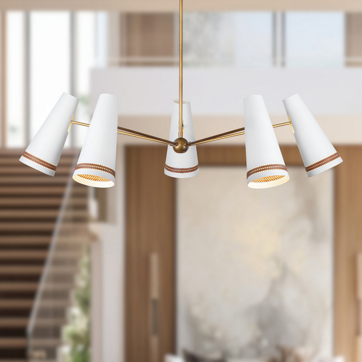 Lustre 5 lumières | Brickell
