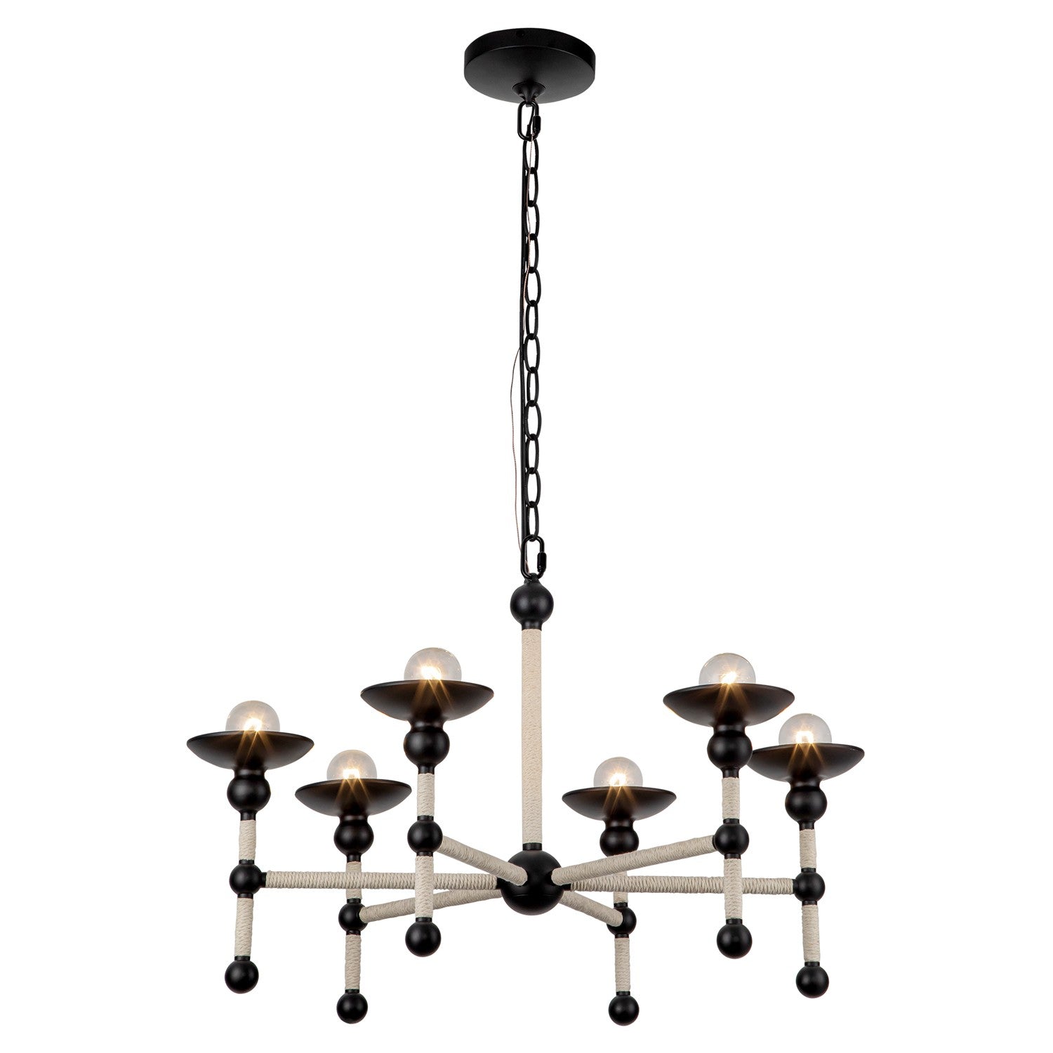 Lustre 6 lumières | Nadine