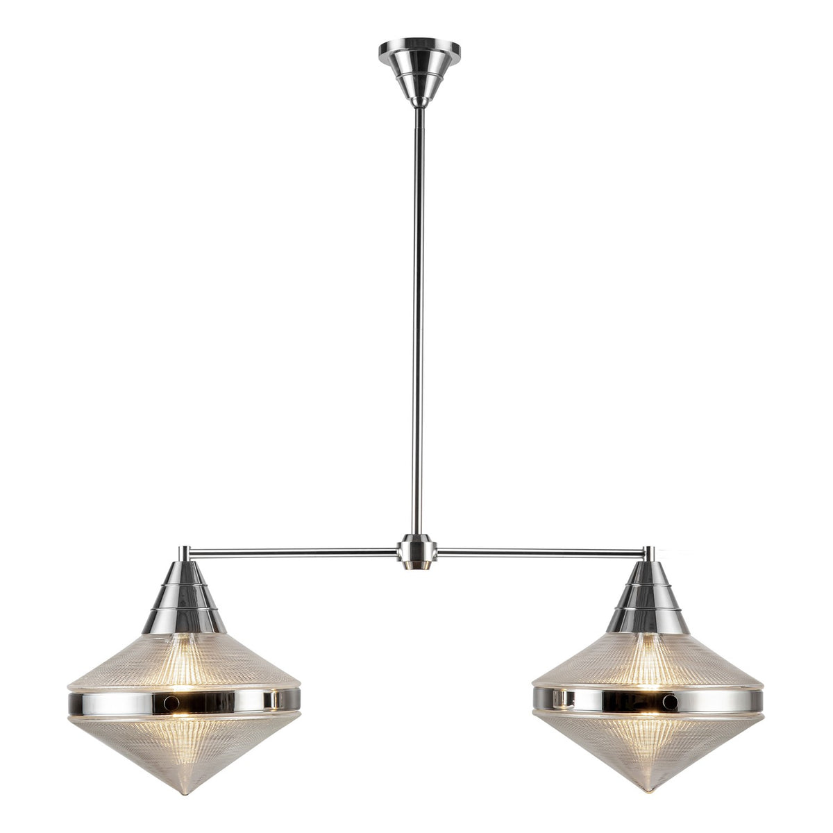 Suspension linéaire 2 lumières | Willard